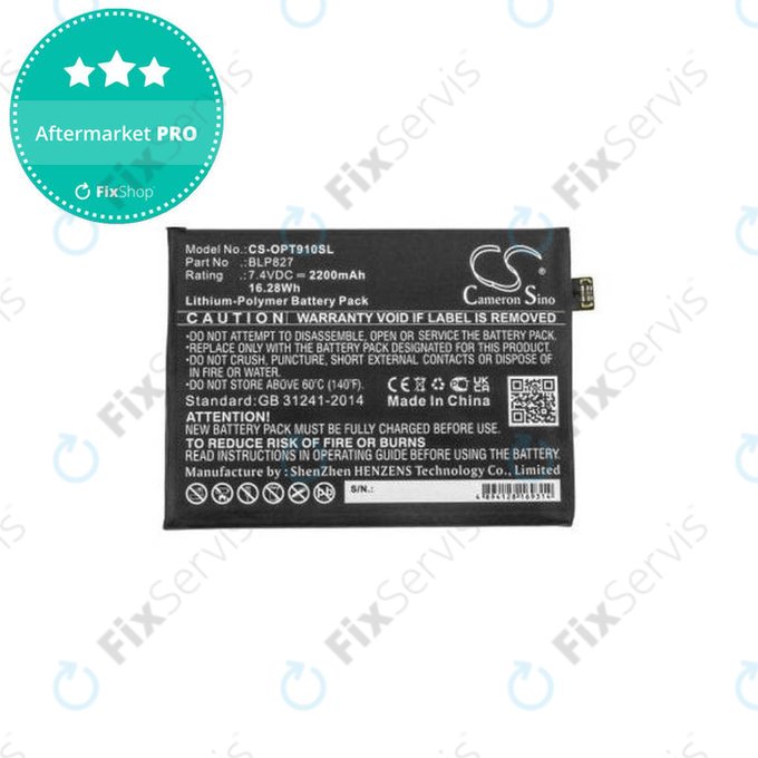 OnePlus 9 Pro - Batéria BLP827 2200mAh HQ