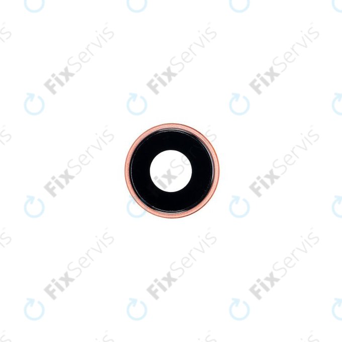 Apple iPhone XR - Sklíčko Kamery s Rámom (Coral)