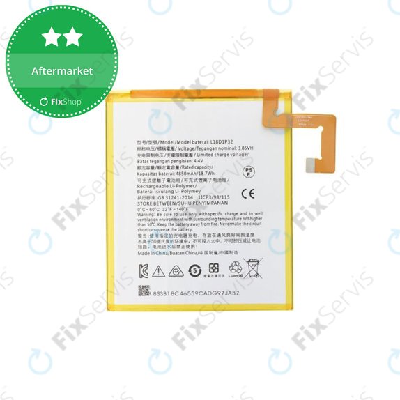 Lenovo Tab M10 TB-X605, TB-X306 ,TB-X505 - Batéria L18D1P32 4850mAh
