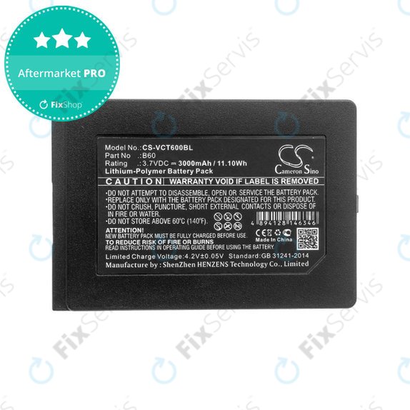 Batéria pre Vectron Mobilepro 3, Vectron Mobilepro III, 3000mAh, Li-Pol, 3.7V, B60, HQ