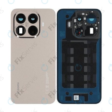 Batériový kryt pre Xiaomi 15T Pro 5G, Mocha Gold, 5600090O12U00, Genuine Service Pack