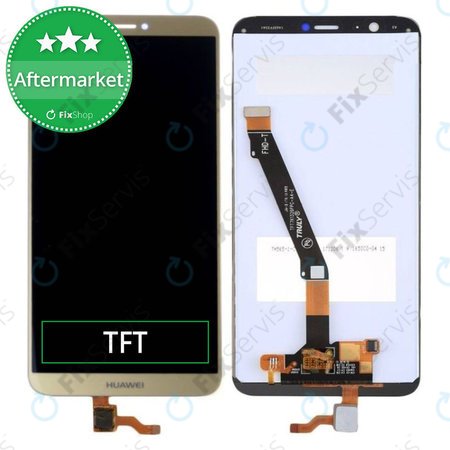 Huawei P smart - LCD Displej + Dotykové Sklo (Gold) TFT