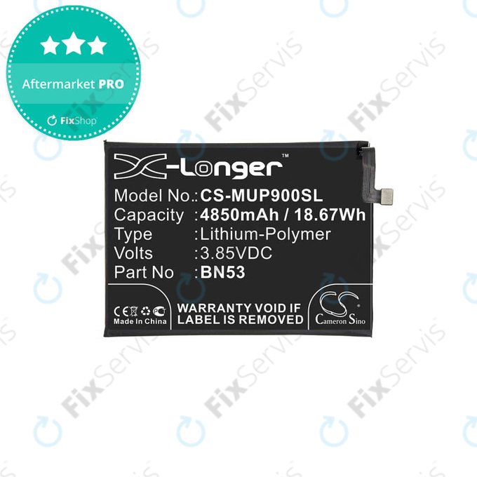 Xiaomi Redmi Note 9 Pro - Batéria BN53 4850mAh HQ