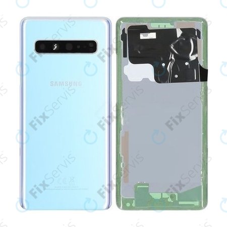 Samsung Galaxy S10 5G G977B - Batériový Kryt (Crown Silver) - GH82-19500A Genuine Service Pack