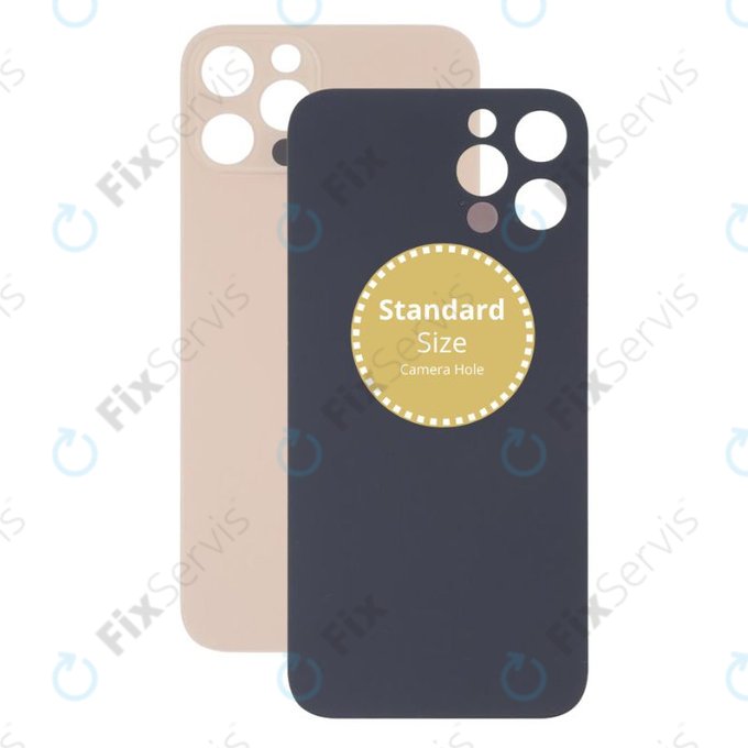 Apple iPhone 13 Pro Max - Sklo Zadného Housingu (Gold)