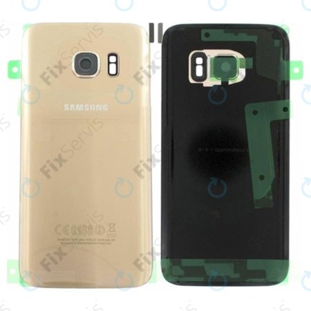 Samsung Galaxy S7 G930F - Batériový Kryt (Gold) - GH82-11384C Genuine Service Pack