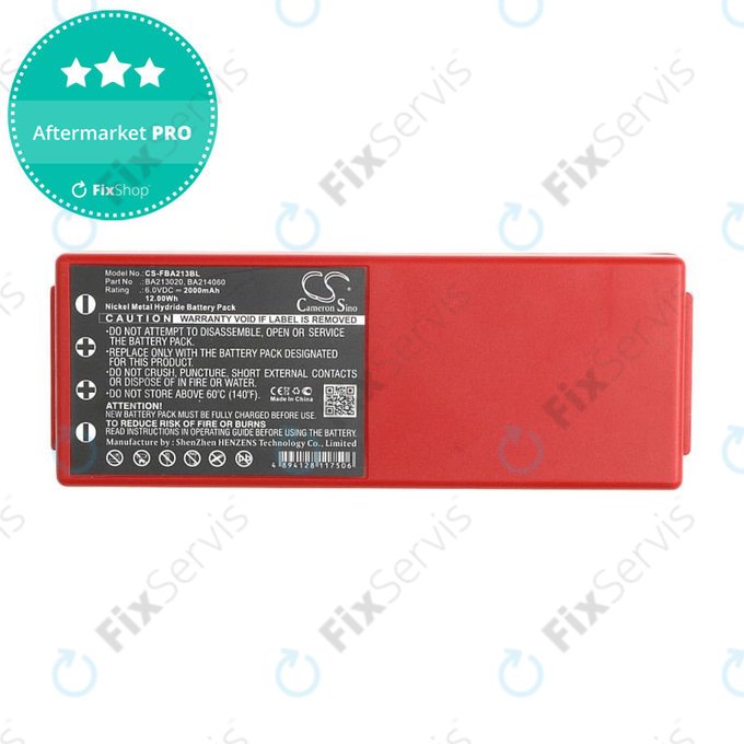 Batéria pre HBC Radiomatic Spectrum, 2000mAh, Ni-MH, 6V, BA214061, HQ