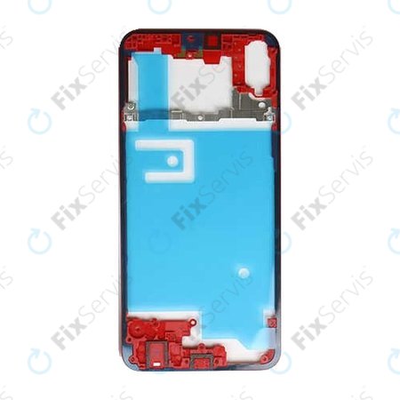 Huawei Honor 8X, 9X Lite - Zadný Plastový Rám (Red) - 02352EEQ Genuine Service Pack