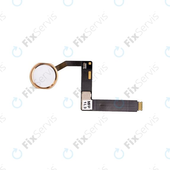 Apple iPad Pro 9.7 (2016) - Tlačidlo Domov + Flex Kábel (Gold)