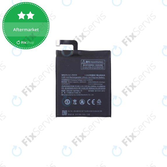 Xiaomi Mi6 - Batéria BM39 3350mAh