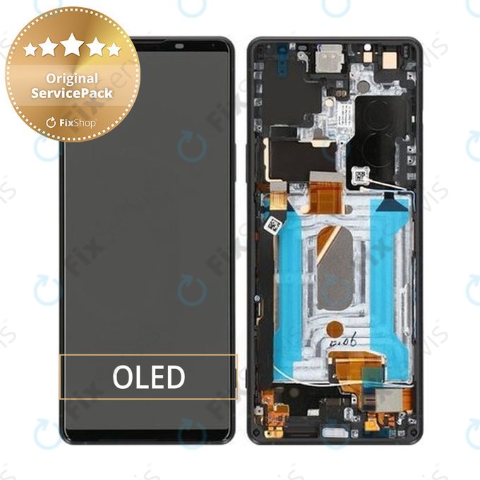 Sony Xperia 1 III - LCD Displej + Dotykové Sklo - A5032173A Genuine Service Pack