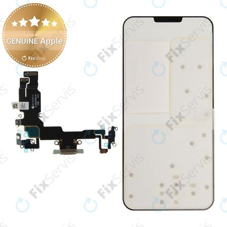 Nabíjací Konektor + Flex Kábel pre iPhone 15 | Green | 923-09764 | Genuine Apple