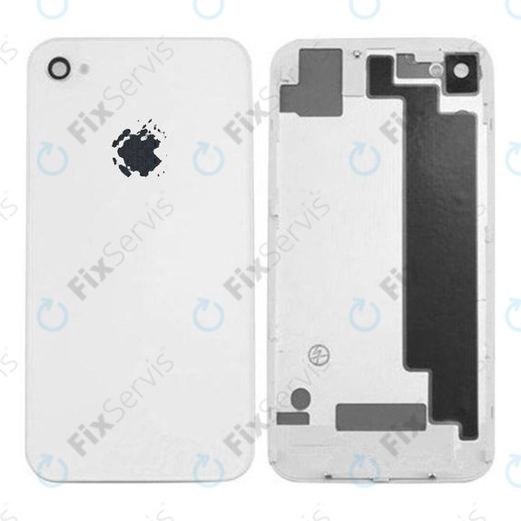 Apple iPhone 4S - Batériový Kryt (White)
