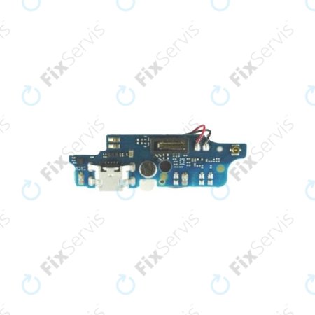 Motorola Moto E6 Play - Nabíjací Konektor PCB Doska - 5P68C15671 Genuine Service Pack