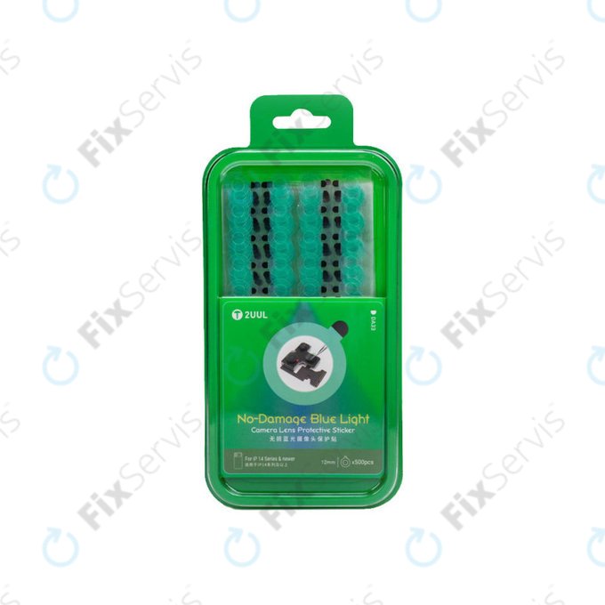 Ochranné nálepky na šošovku kamery s filtrom modrého svetla, 2UUL DA33, 500ks/balenie