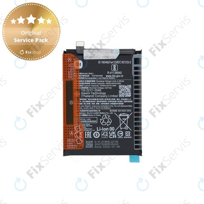 Xiaomi Poco X5 - Batéria BN5J 5000mAh - 46020000F41Y Genuine Service Pack