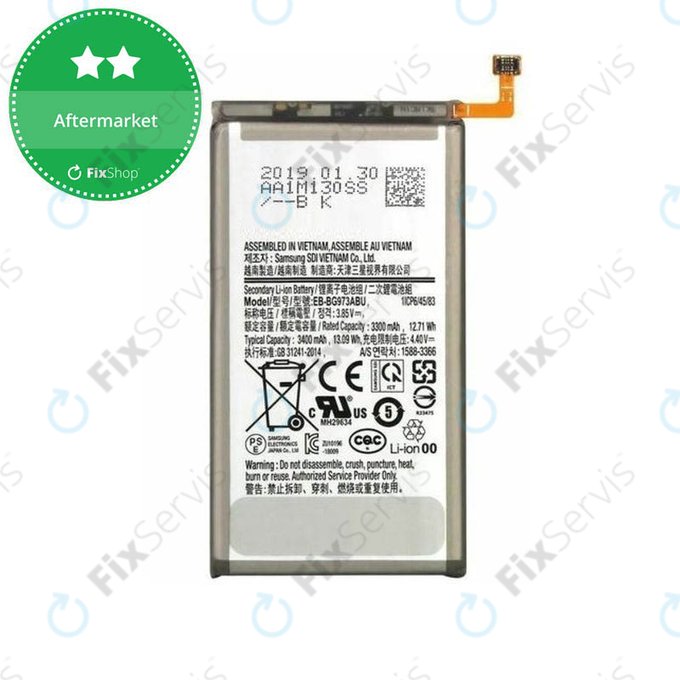 Samsung Galaxy S10 G973F - Batéria EB-BG973ABU 3400mAh