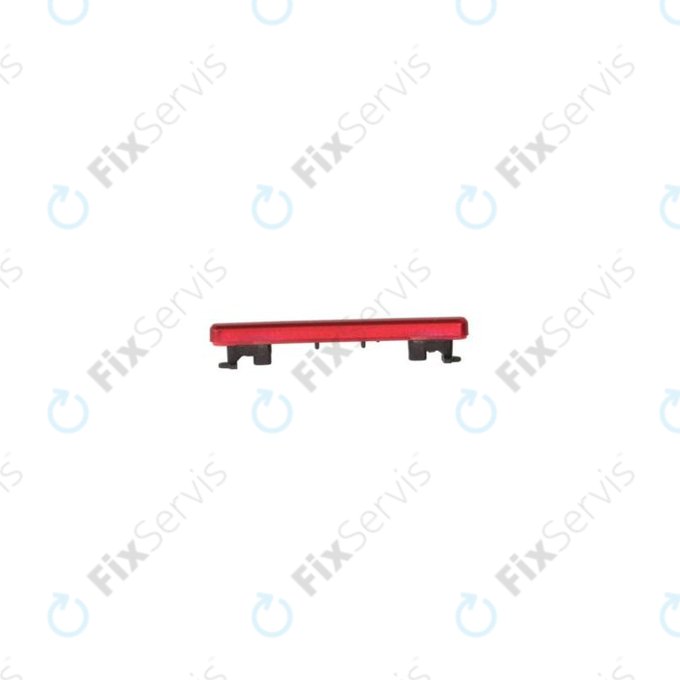 Huawei Honor 8X - Tlačidlo Hlasitosti (Červená) - 51611797