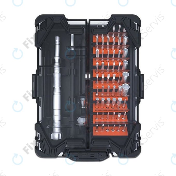 Jakemy JM-8163 - Sada Servisného Náradia pre Servis Elektroniky 62v1