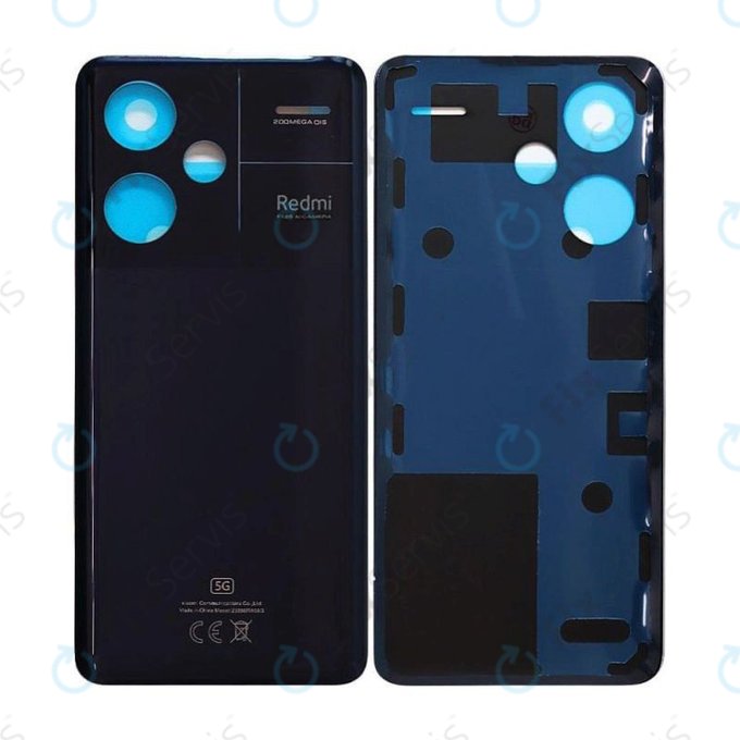 Xiaomi Redmi Note 13 Pro+ 23090RA98C - Batériový Kryt (Midnight Black) - 560035N16U00 Genuine Service Pack