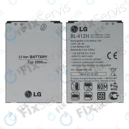 LG L50 D213, LG L Fino, LG Leon - Batéria BL-41ZH 1900mAh  - EAC62378401