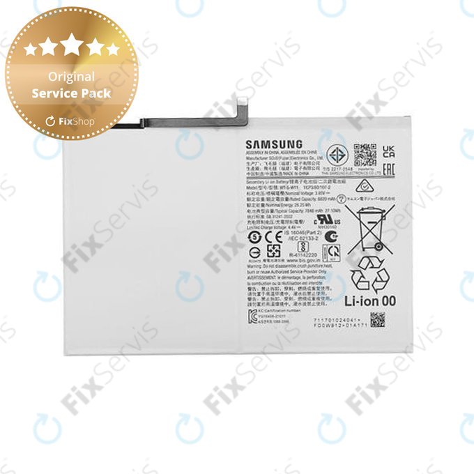 Samsung Galaxy Tab A9+ 11 X210, X216B - Batéria WT-S-W11 7040mAh - GH81-24467A Genuine Service Pack