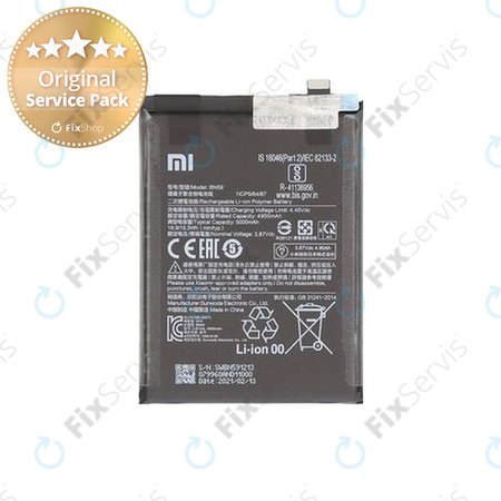 Xiaomi Redmi Note 10, Note 10S M2101K7BG M2101K7BI - Batéria BN59 5000mAh - 46020000645Z Genuine Service Pack