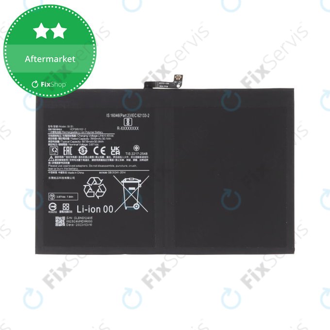 Xiaomi Redmi Pad Pro 5G - Batéria 10000mAh