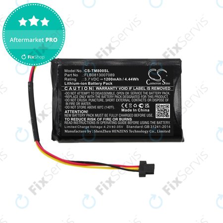 Batéria pre TomTom One XL Traffic, XL 30 Europe 31, 1200mAh, Li-Ion, 3.7V, FLB0813007089, HQ