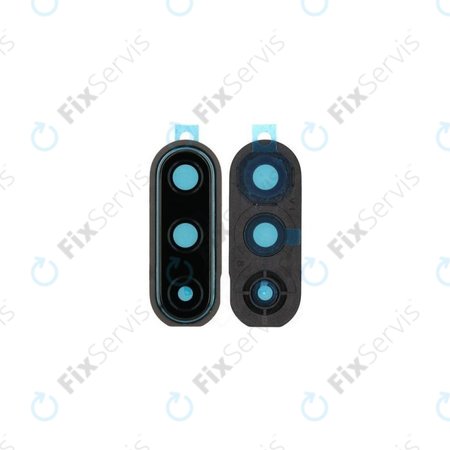OnePlus Nord CE 5G - Rám Sklíčka Zadnej Kamery (Blue Void) - 1071101097 Genuine Service Pack