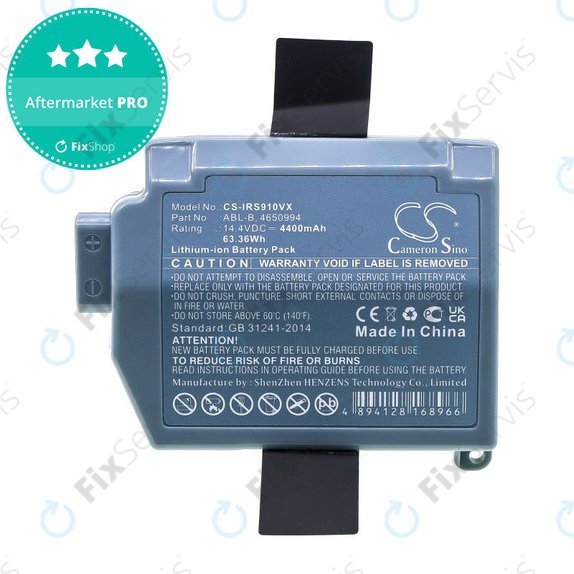 Batéria pre iRobot Roomba S9, S9+, 4400mAh, Li-Ion, 14.4V, ABL-B, HQ