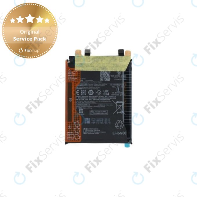 Xiaomi 12T, 12T Pro - Batéria BM5J 5000mAh - 001652GMD1A000, 46020000CW1G Genuine Service Pack