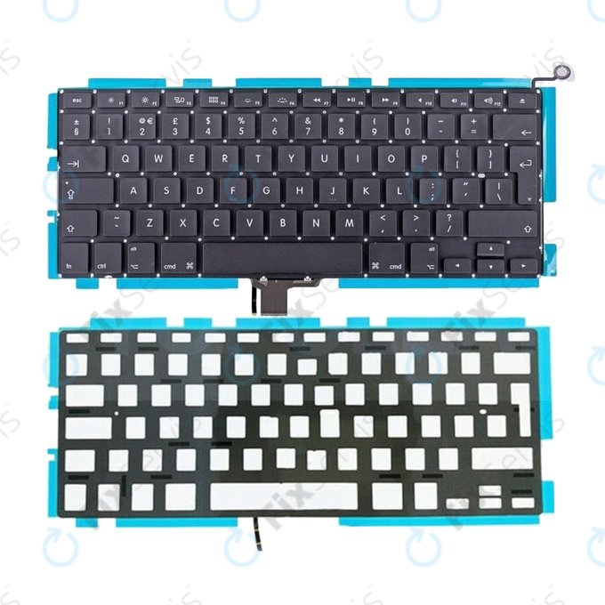 Apple MacBook Pro 13" A1278 (Late 2008 - Mid 2012) - Klávesnica + Podsvietenie UK