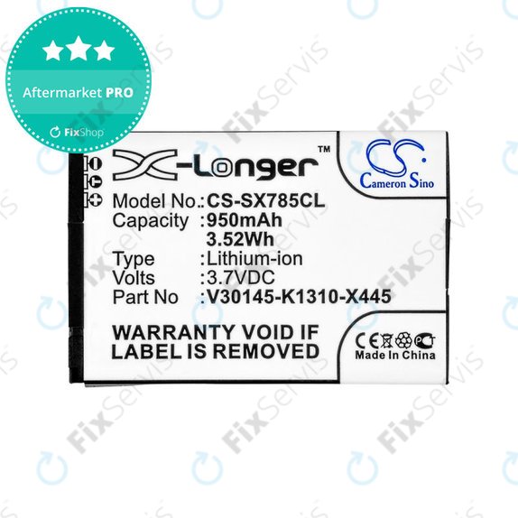 Batéria pre Siemens Gigaset, Openstage, SL, 950mAh, Li-Ion, 3.7V, V30145-K1310-X445, HQ