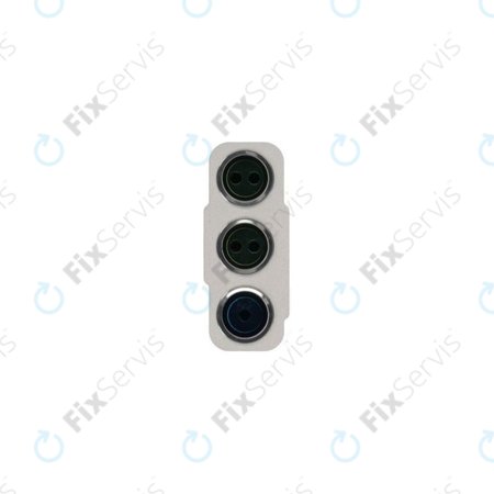 Samsung Galaxy S21 FE G990B - Rám Sklíčka Zadnej Kamery (White) - GH98-46772B Genuine Service Pack