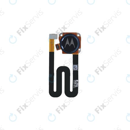 Motorola Moto G6 Play XT1922 - Senzor Odtlačku Prsta + Flex Kábel (Black)