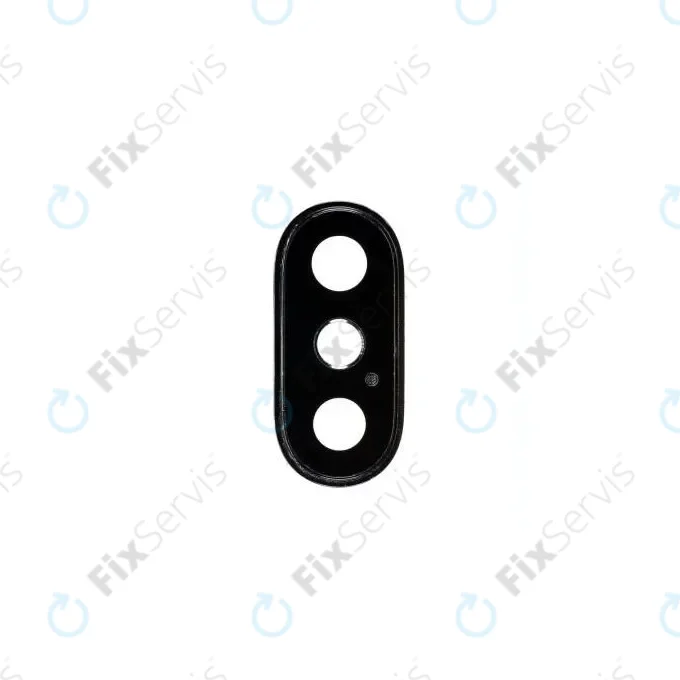 Apple iPhone XS - Sklíčko Kamery s Rámom (Space Gray)