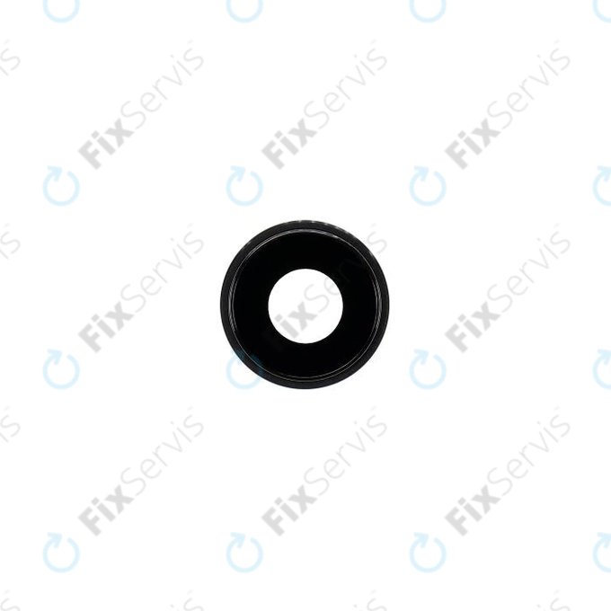 Apple iPhone XR - Sklíčko Kamery s Rámom (Black)