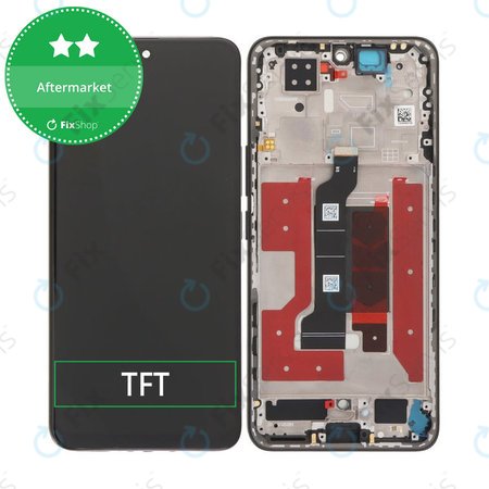 Honor 200 - LCD Displej + Dotykové Sklo + Rám (Black) TFT