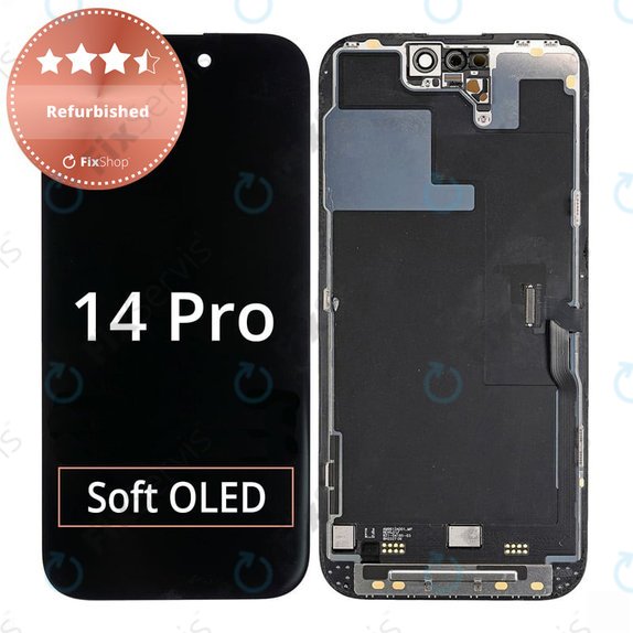 Displej pre iPhone 14 Pro, Dotykové sklo s rámom, Refurbished