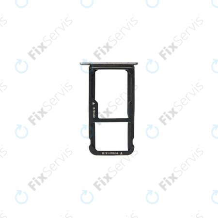 Huawei P10 Lite - SIM Slot (Black) - 51661EPF Genuine Service Pack