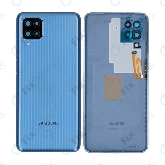 Samsung Galaxy M12 M127F - Batériový Kryt (Blue) - GH82-25046C Genuine Service Pack