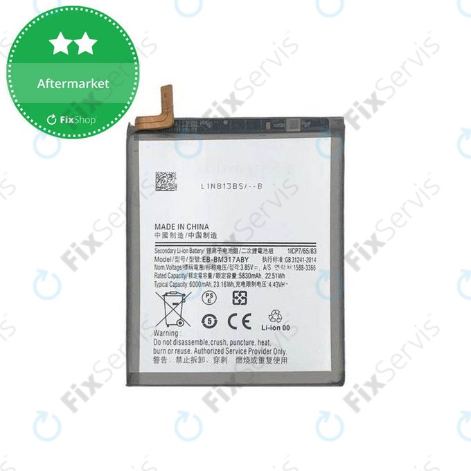 Samsung Galaxy M31 M315F, M31s M317F - Batéria EB-BM317ABY 6000mAh