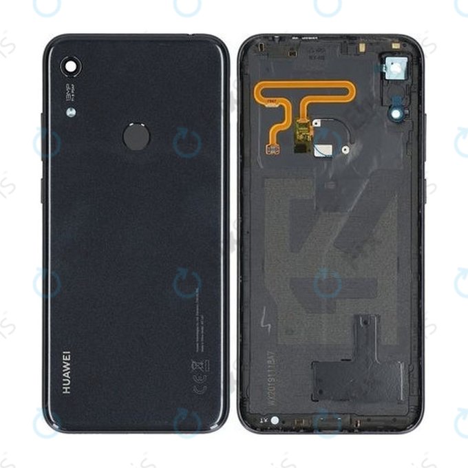 Huawei Y6s - Batériový Kryt + Senzor Odtlačku (Starry Black) - 02353JKC Genuine Service Pack