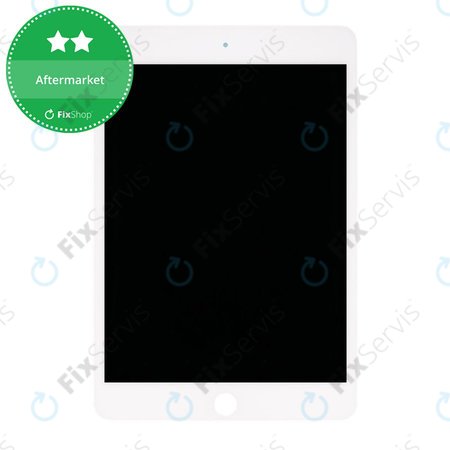 Apple iPad Mini 5 - LCD Displej + Dotykové Sklo (White) TFT