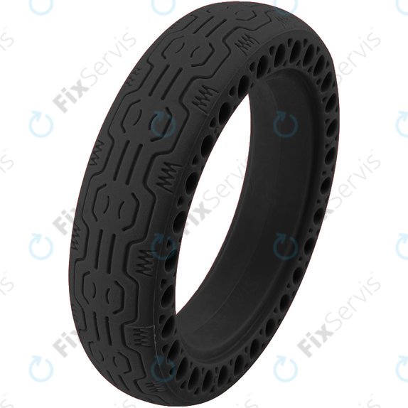Xiaomi Mi Electric Scooter 1S, 2 M365, Essential, Pro, Pro 2 - Odolná Plná Bezdušová Pneumatika (Typ 2) (Black)