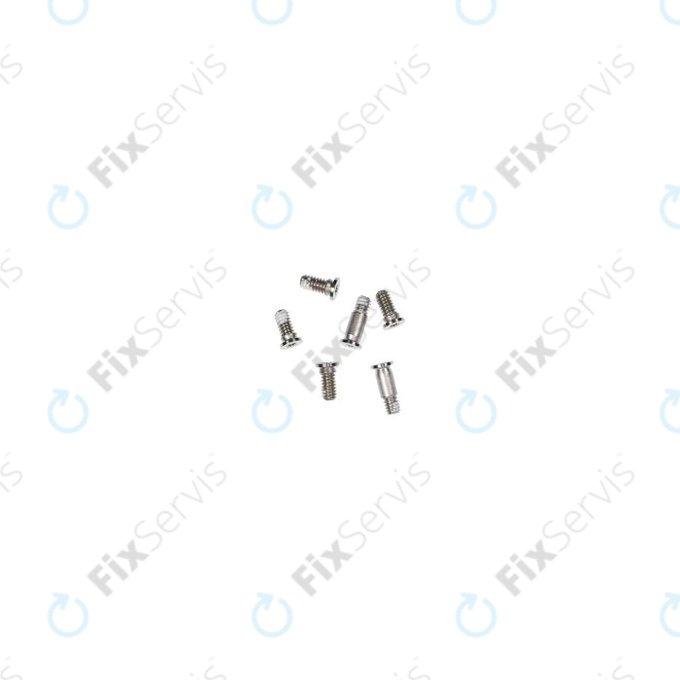 Apple MacBook Pro 13" Retina A1708, 15" Retina A1707 (Late 2016 - Mid 2017) - Set Spodných Skrutiek (Silver)