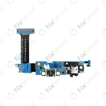 Samsung Galaxy S6 Edge G925F - Nabíjací Konektor + Flex Kábel - GH96-08226A Genuine Service Pack