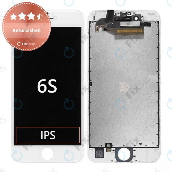 Apple iPhone 6S - LCD Displej + Dotykové Sklo + Rám (White) Refurbished