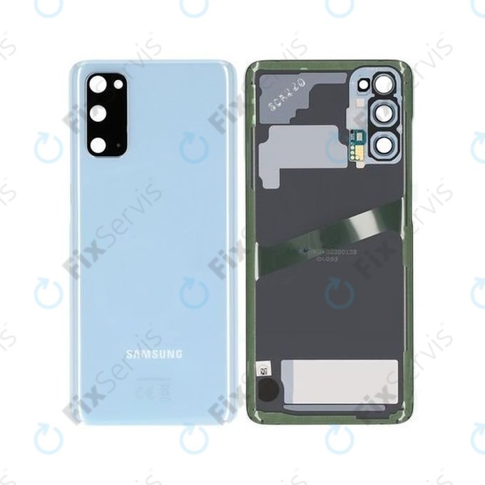 Samsung Galaxy S20 G980F - Batériový Kryt (Cloud Blue) - GH82-22068D, GH82-21576D Genuine Service Pack